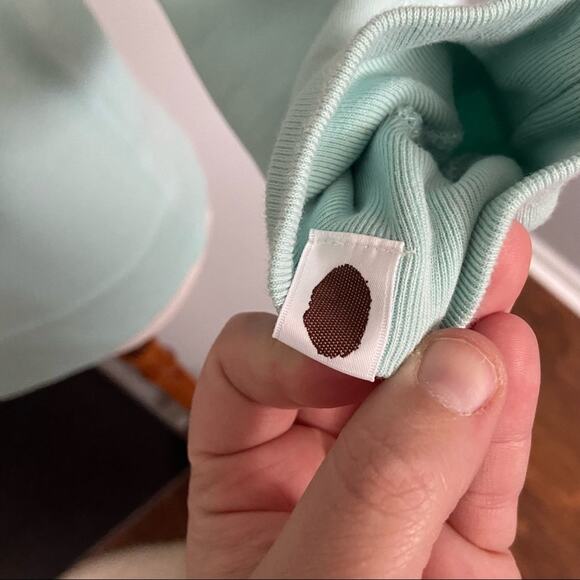 BAPE A Bathing Ape Light Blue Logo Crewneck Sweatshirt Size XS - Picture 4 of 8